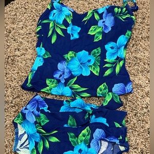 2 pc swim suit -bright colors
